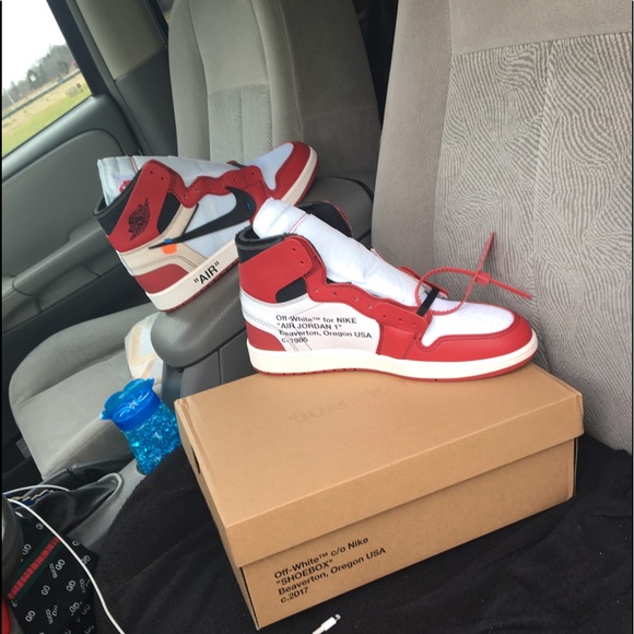 off white air jordan 1 chicago box